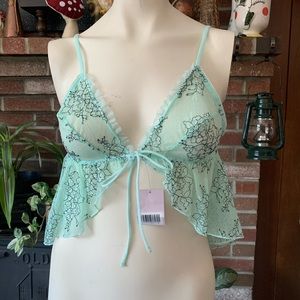 SAVAGE X FENTY Mint Bralette babydoll